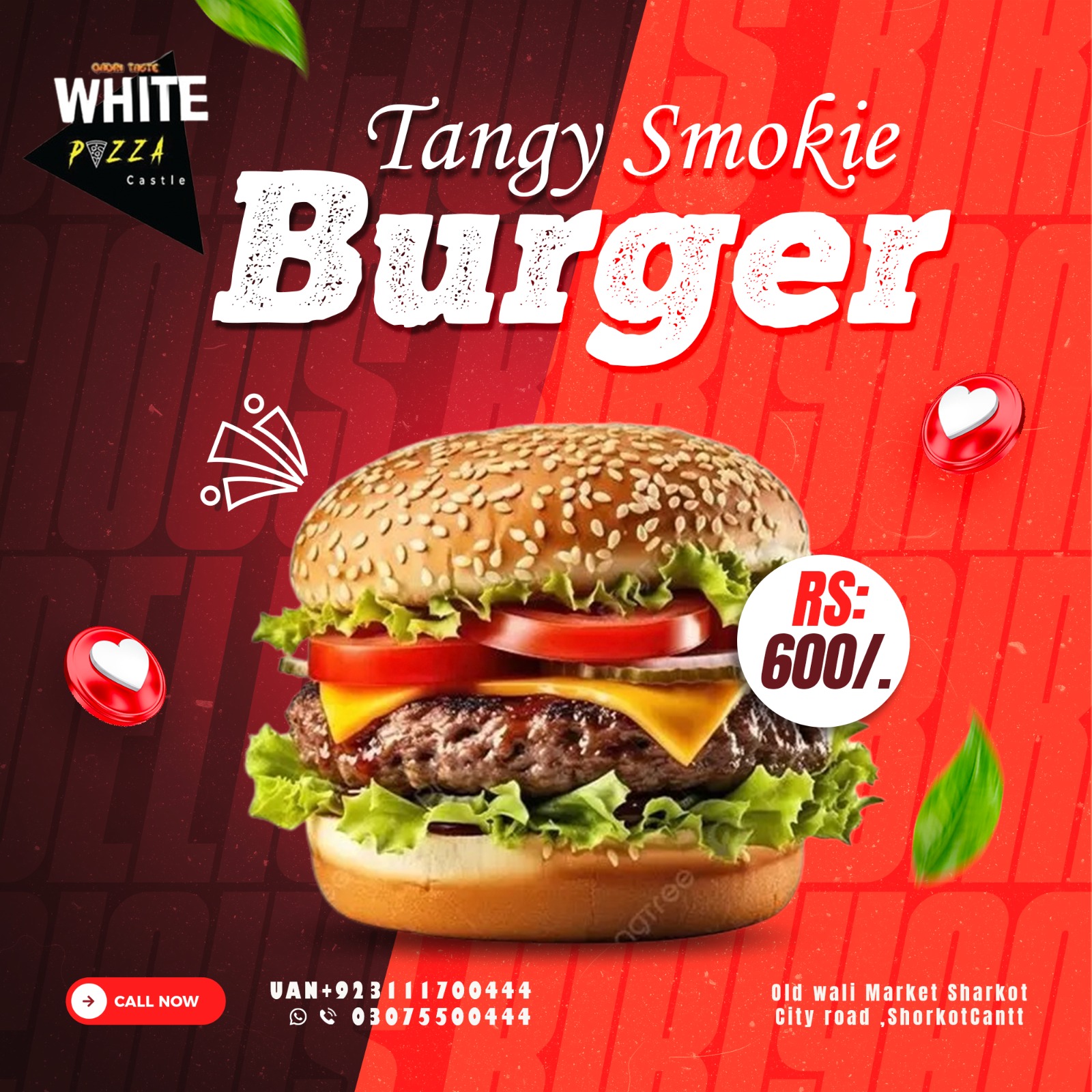 Tangy Smokie Burger